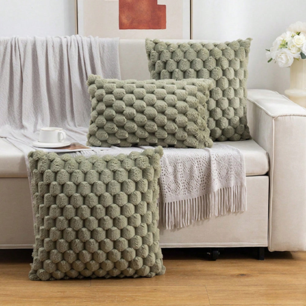 CloudLuxe – Soft Marshmallow Pillowcase with Luxurious 3D Texture