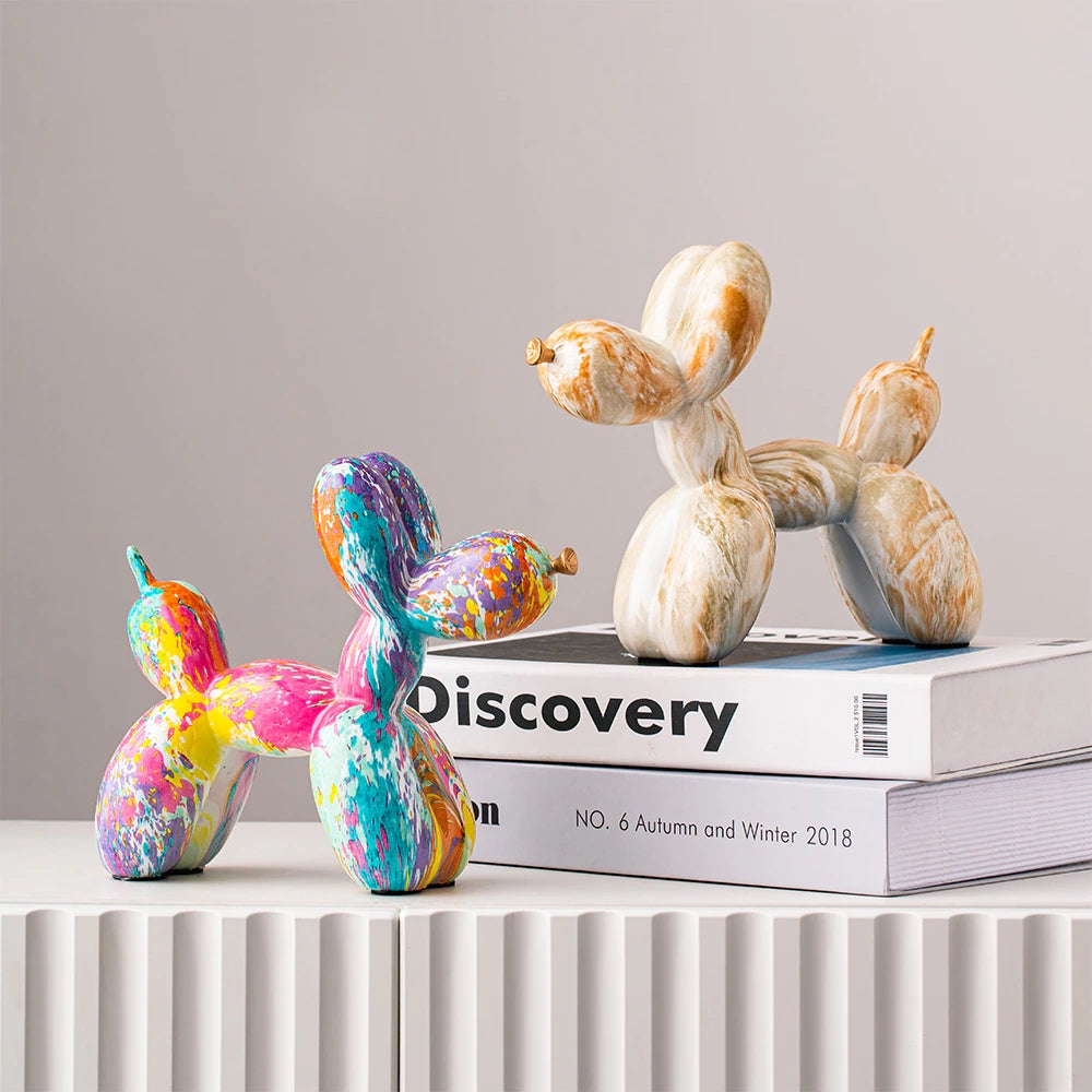 GraffiLuxe – Unique Abstract Statuette with Artistic Flair