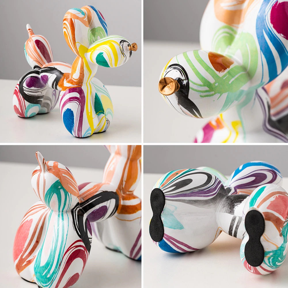 GraffiLuxe – Unique Abstract Statuette with Artistic Flair