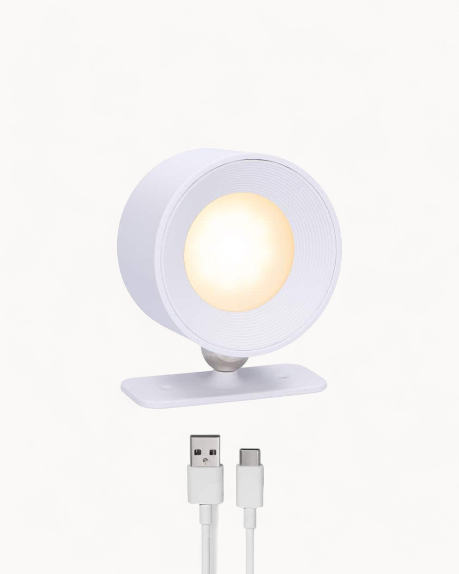 LumiAmbiance – Wall Lamp Modern and Wireless with 360° Flexibility for Stylish Lighting