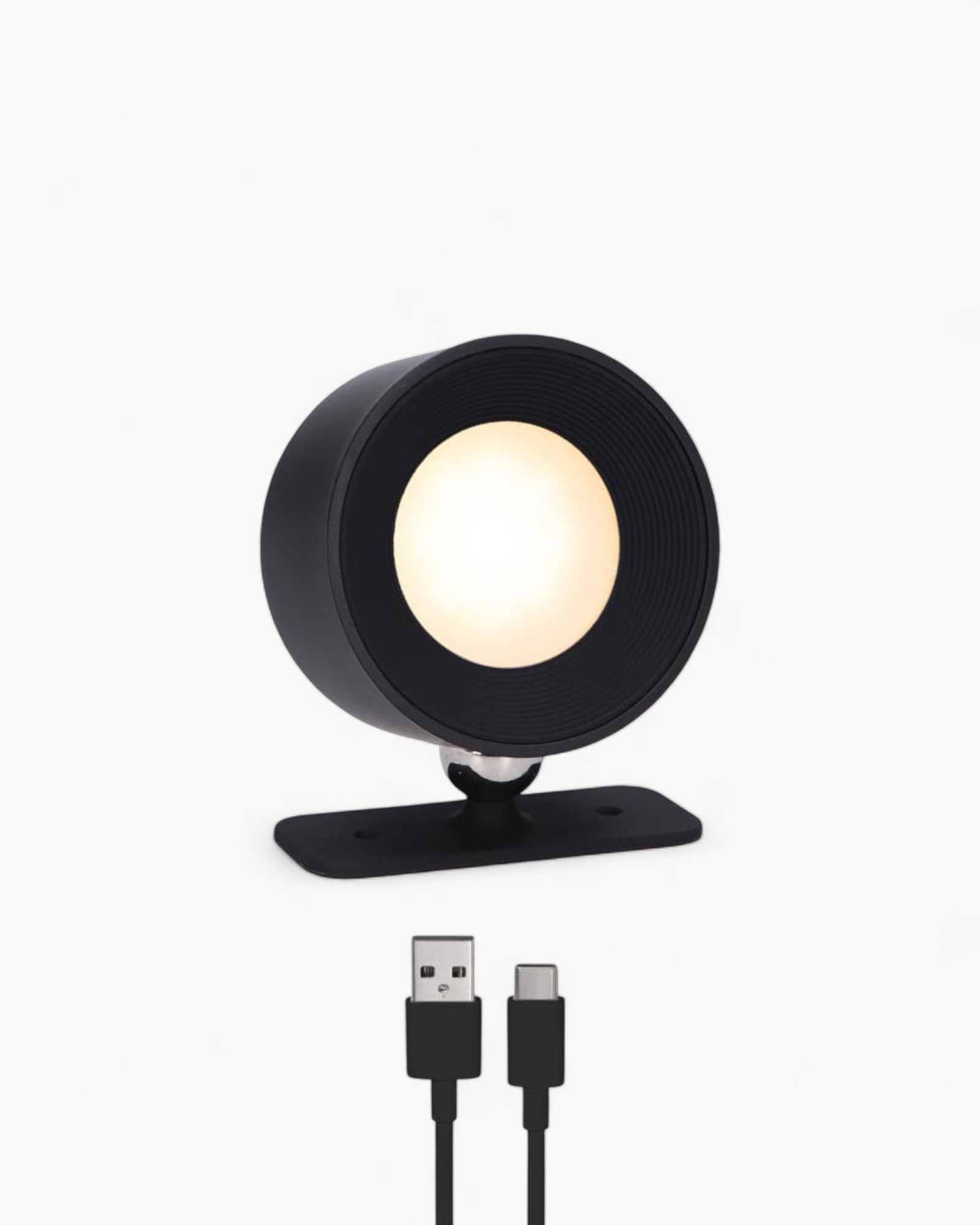 LumiAmbiance – Wandlamp Modern en Draadloos met 360° Flexibiliteit voor Stijlvolle Verlichting