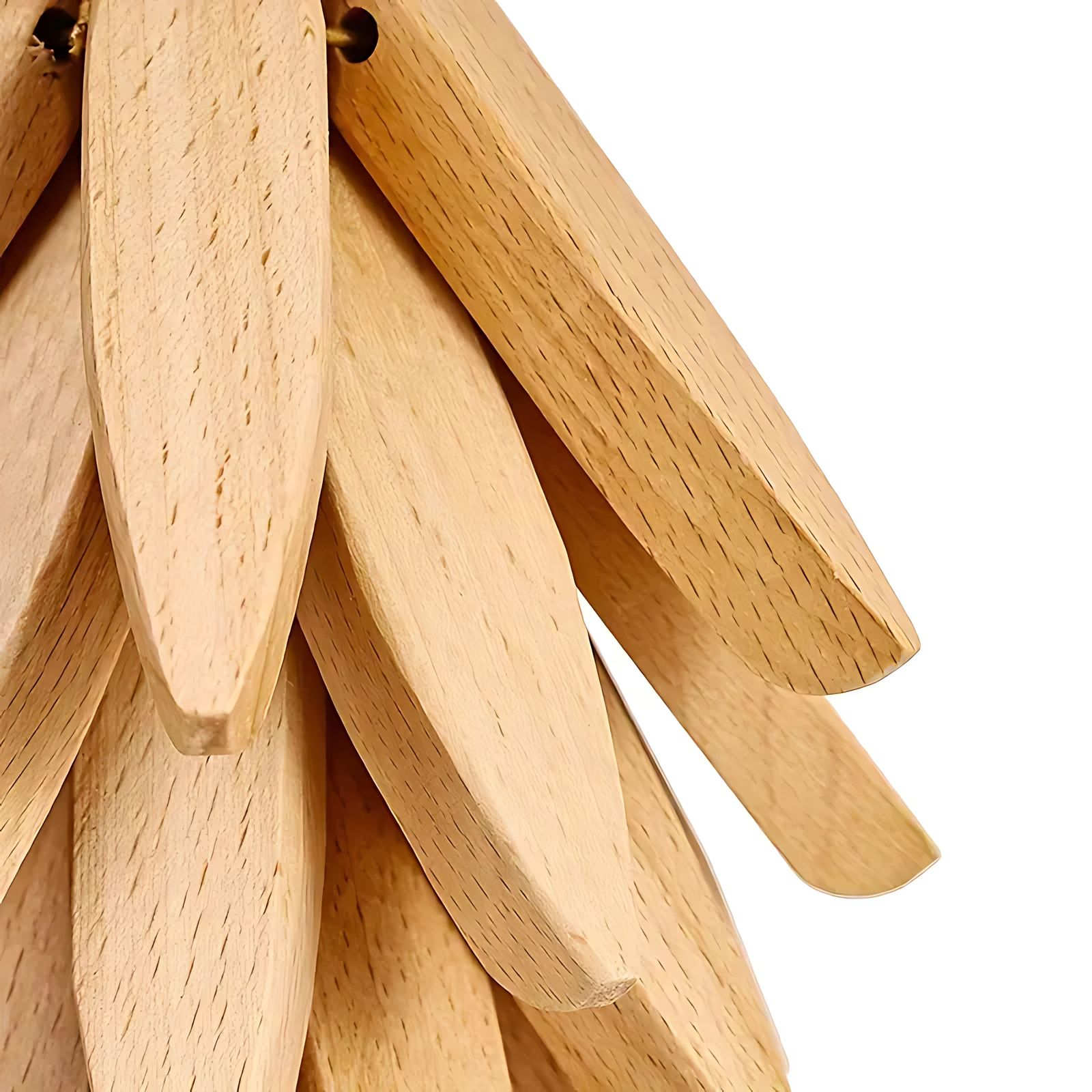 LumiWood – Elegant Wooden Coaster Set in Tree Design for a Stylish Interior