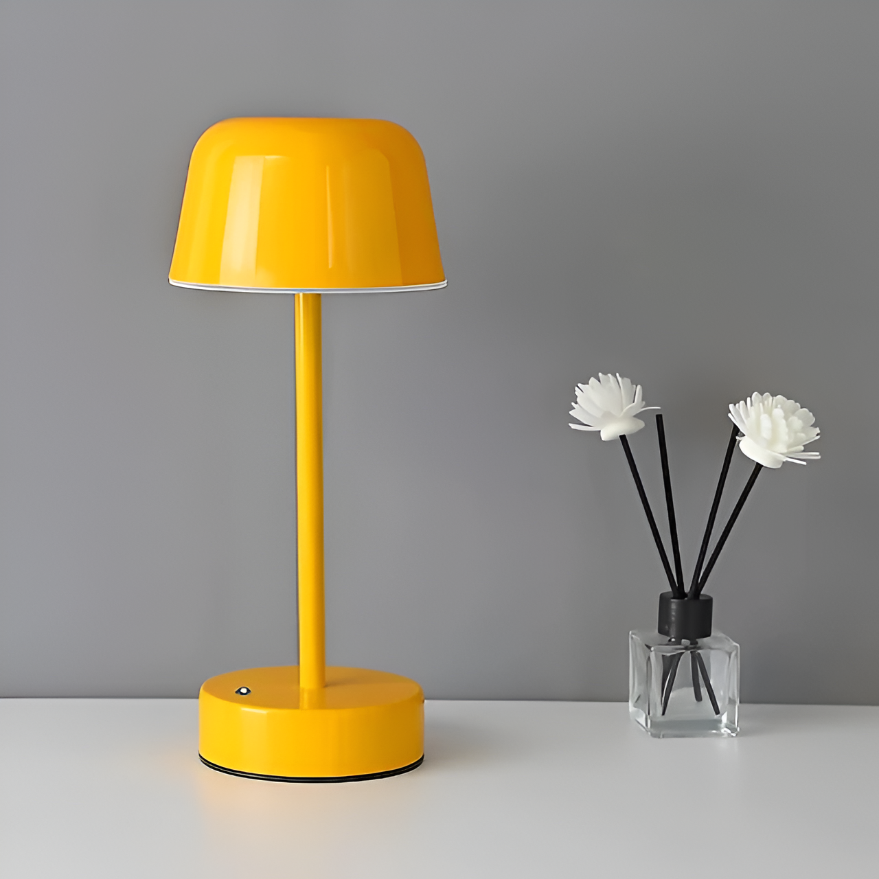 Kleurrijke Retro LED Tafellamp – Kabelloos en USB-oplaadbaar