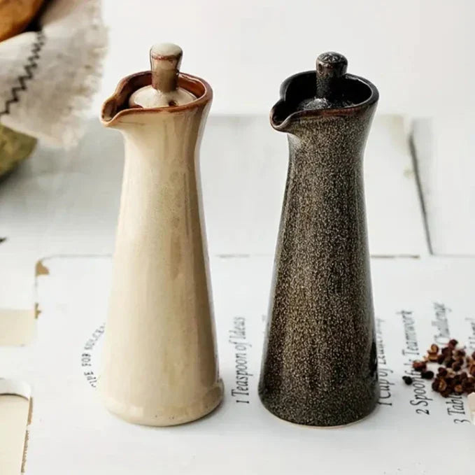 Aurea Ceramica Luxe Oil Dispenser – Handmade Ceramics with Natural Elegance