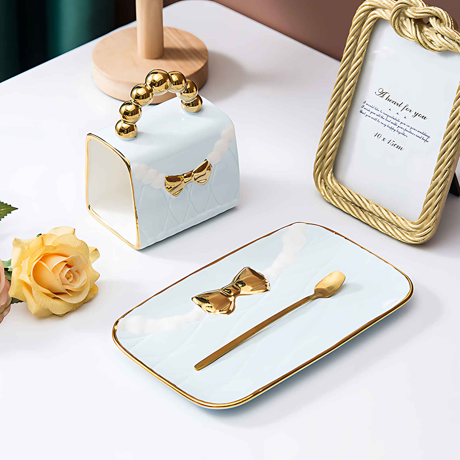 LumiChic Ceramic Tea & Coffee Set – Elegant Design for a Luxurious Moment