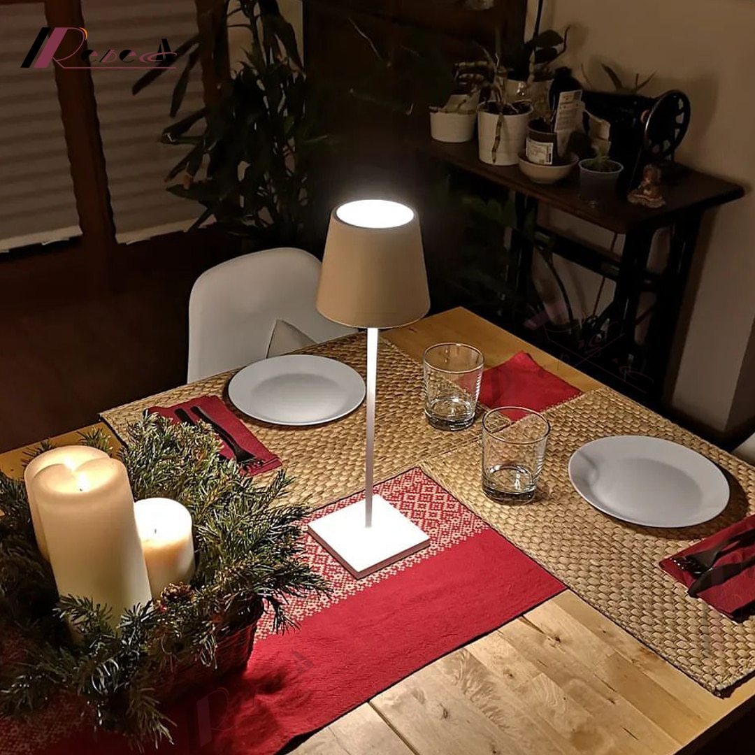 LumiFlex – Luxe Wireless Table Lamp with Adjustable Lighting