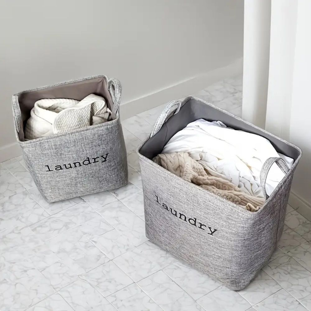 LumiBox Luxe Laundry Basket – Stylish Storage Solution for a Tidy Interior