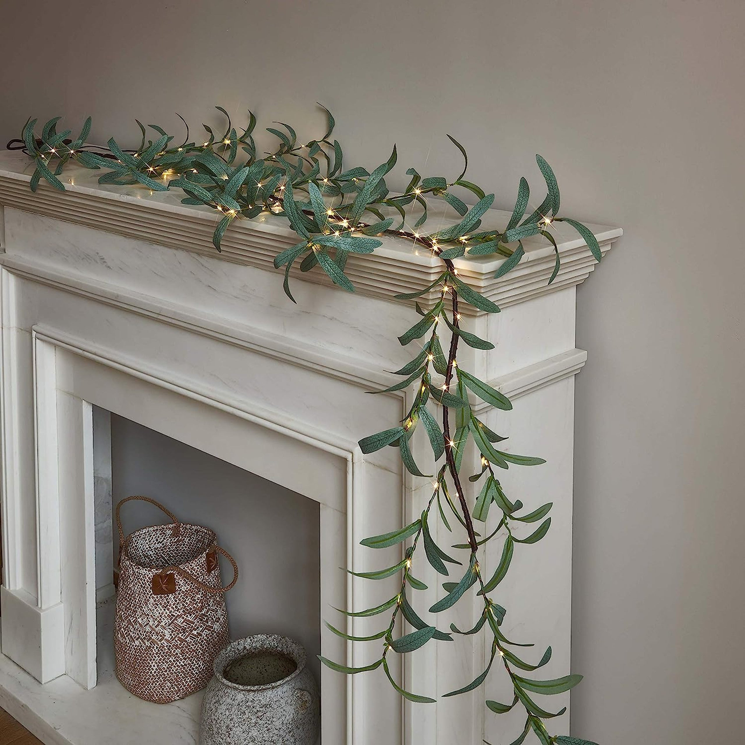 EnchantaLite – Atmospheric LED Olive Branch for Indoors and Outdoors