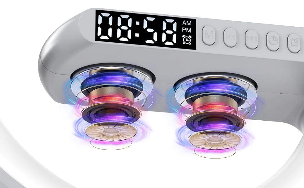 LumiÉlite – Smart Table Lamp with RGB Lighting and Wireless Charger