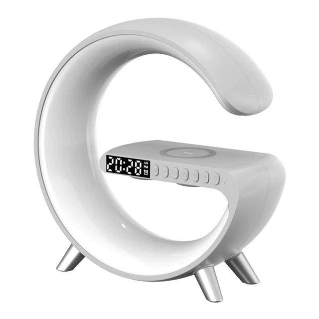 LumiÉlite – Smart Table Lamp with RGB Lighting and Wireless Charger