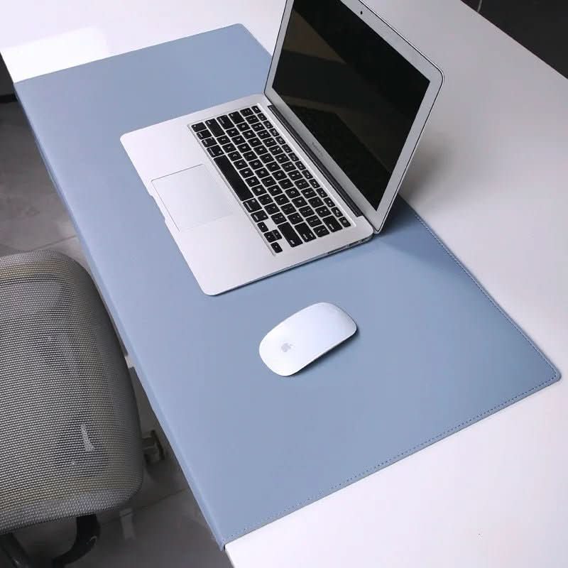 Ergonomic PU Leather Desk Mat with Non-slip Surface for Office