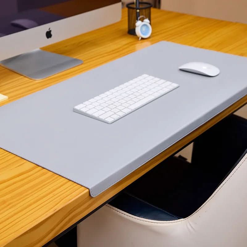 Ergonomic PU Leather Desk Mat with Non-slip Surface for Office