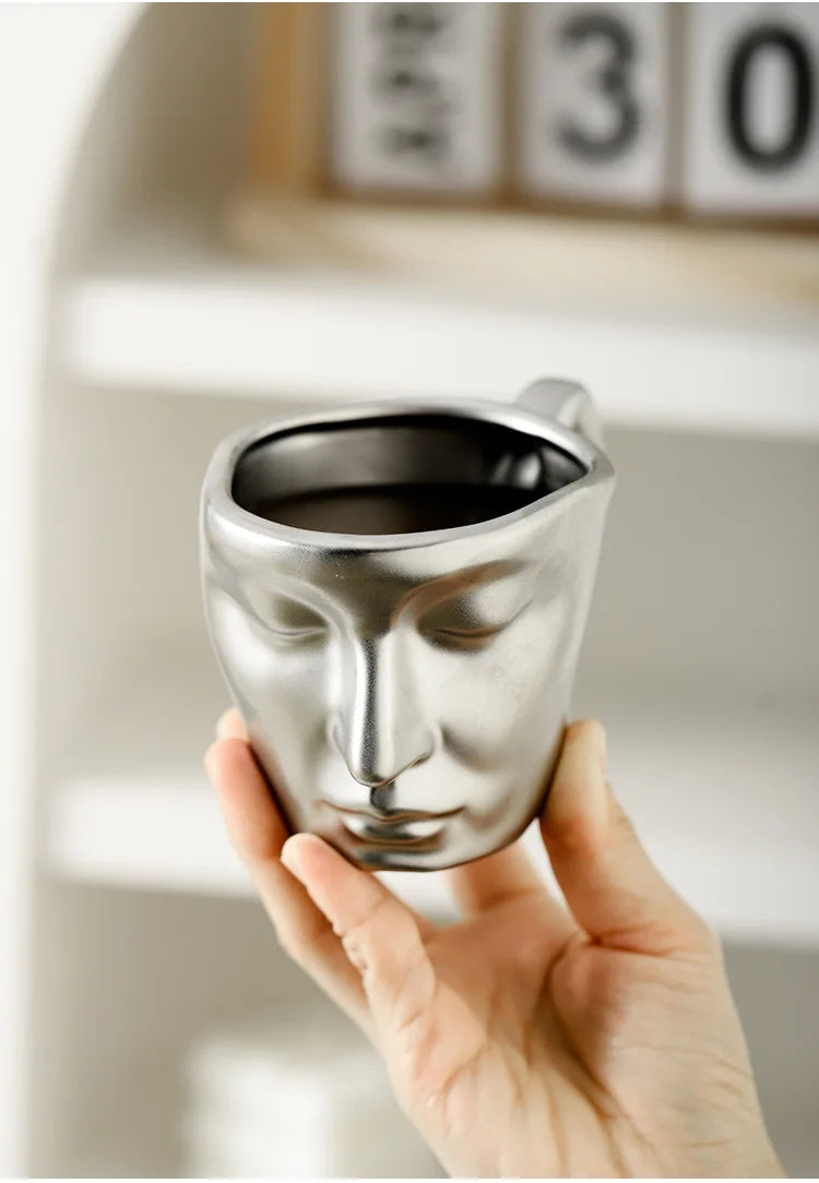 AmoraCeram – Elegant Ceramic Coffee Cup & Saucer Set for Romantic Moments