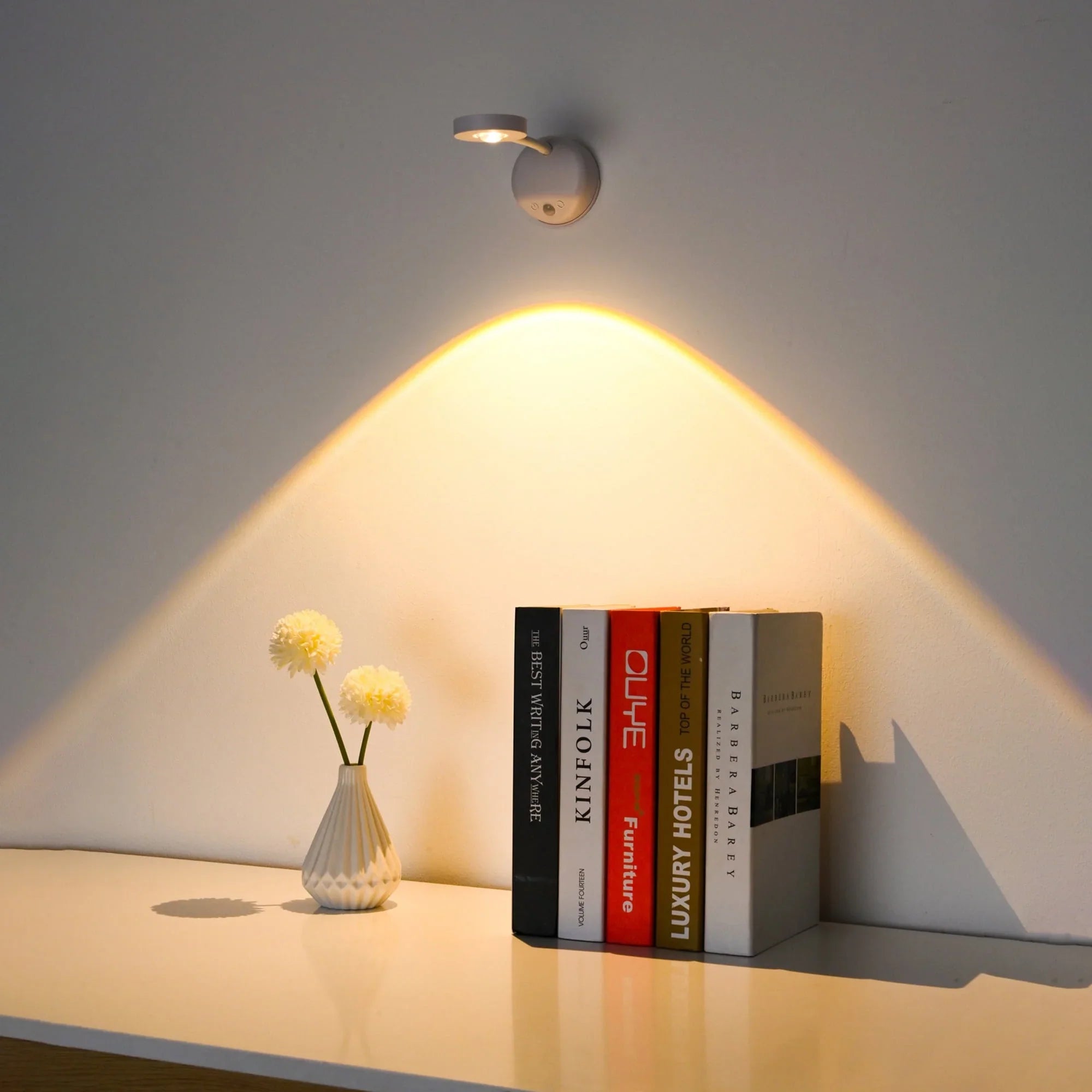 LumiSensa – Luxe Dimbare Wandlamp met Bewegingssensor