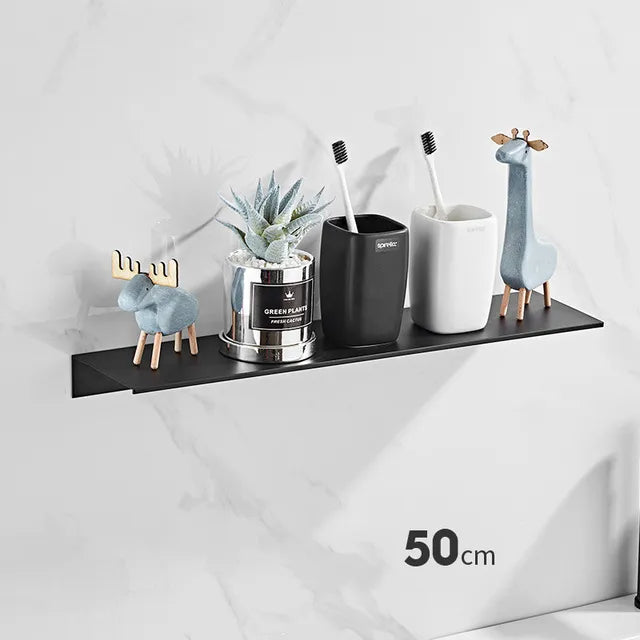 Elevare – Brushed Aluminum Storage Shelf with Modern & Minimalist Design