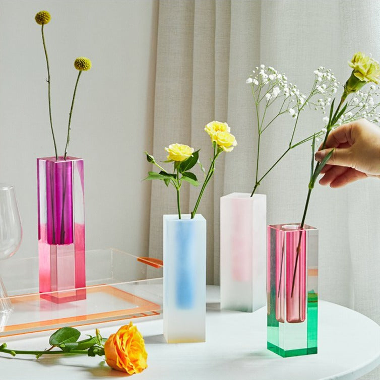 LumiForm – Prisma Acryl Vaas & Organizer met Modern Design