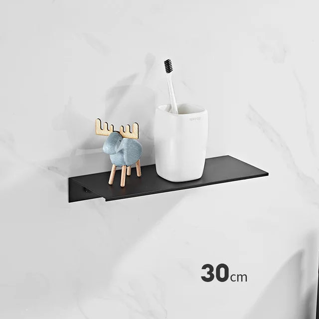 Elevare – Brushed Aluminum Storage Shelf with Modern & Minimalist Design