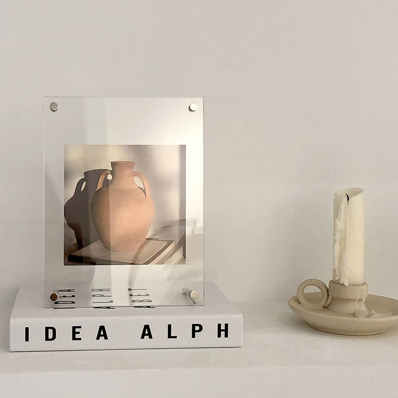 GhostFrame – Modern Acrylic Photo Frame with Minimalist Design