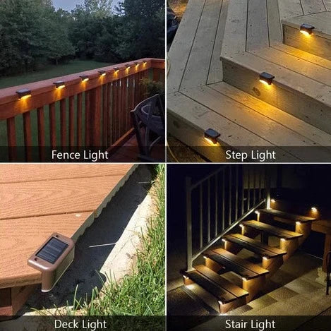 SolarGuard – Waterproof Solar Staircase Lighting