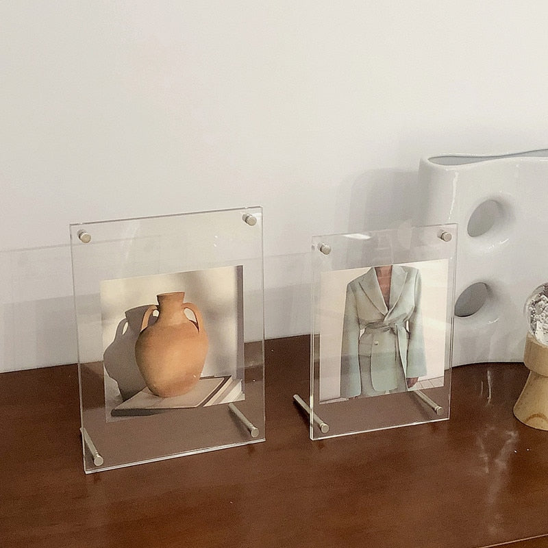 GhostFrame – Modern Acrylic Photo Frame with Minimalist Design
