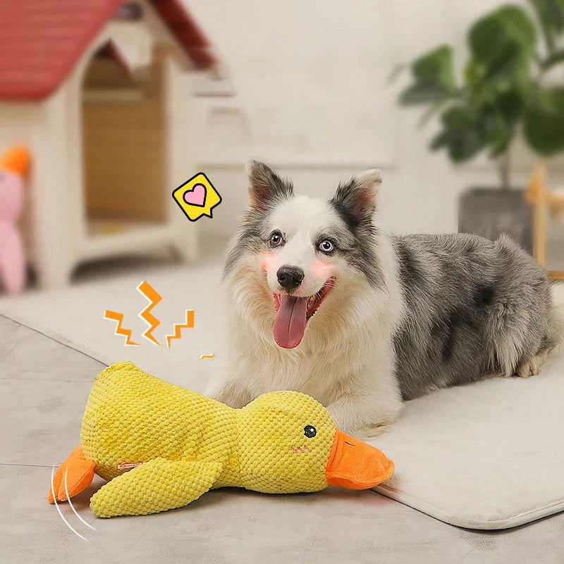 PawSense – Pluche Geluidseend voor Ontspanning en Plezier