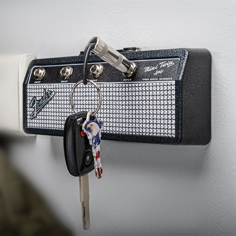 RockKey – Functional Guitar Amplifier Key Holder with Musical Flair