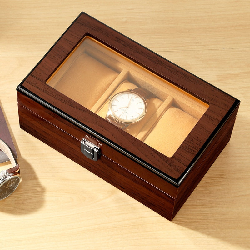 ChronoVault Luxe Watch Box – Stylish Storage for Your Timeless Collection