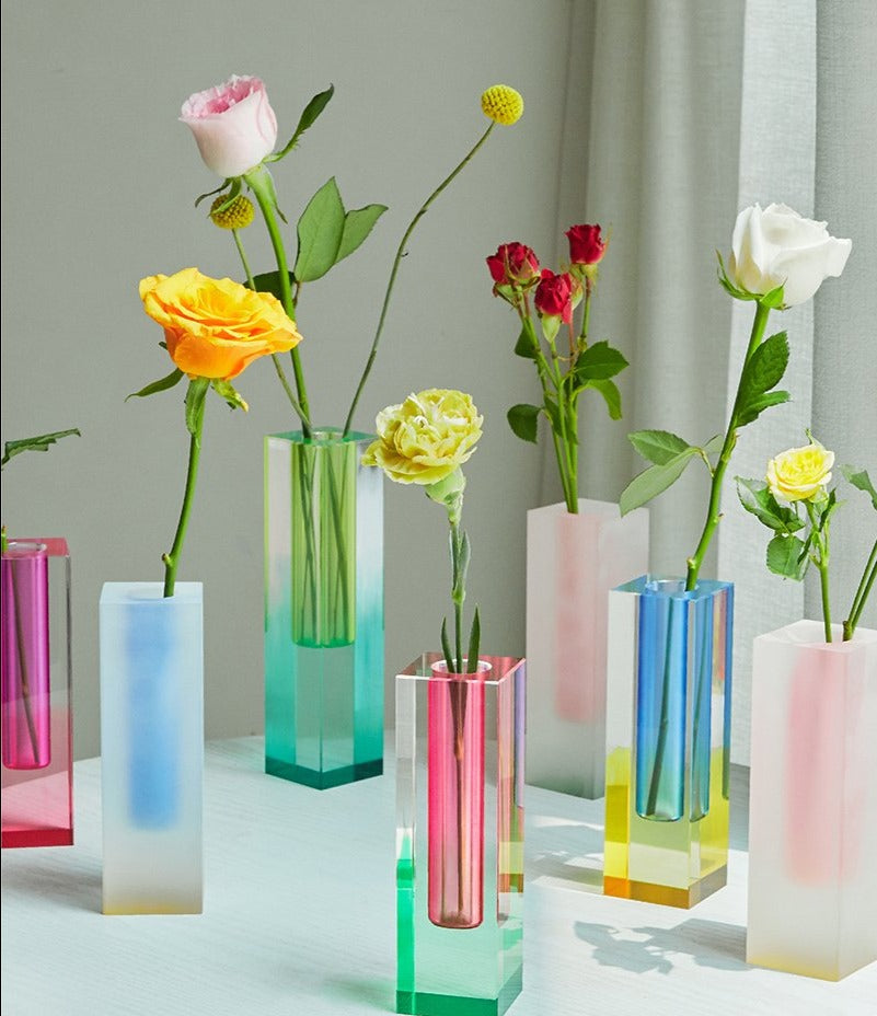 LumiForm – Prisma Acryl Vaas & Organizer met Modern Design