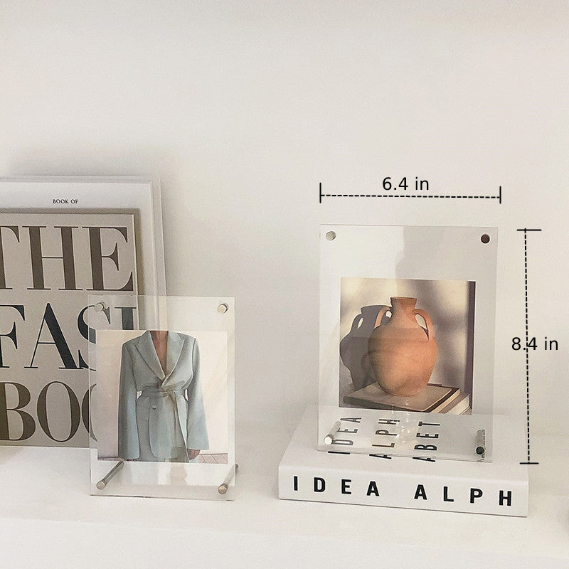 GhostFrame – Modern Acrylic Photo Frame with Minimalist Design
