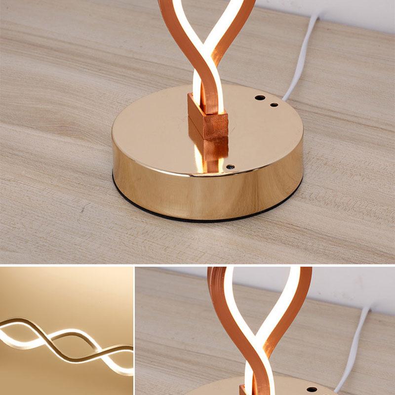 VinkaLine – Minimalist LED Table Lamp with Elegant Tube Design
