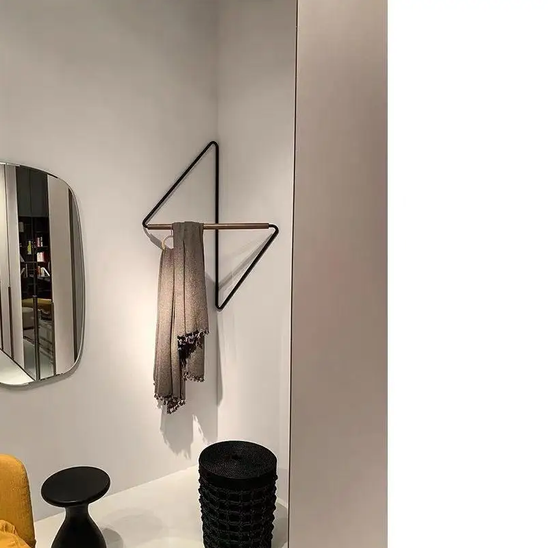 NovaRack – Stylish Corner Hanger with Minimalist Design in Wood and Metal
