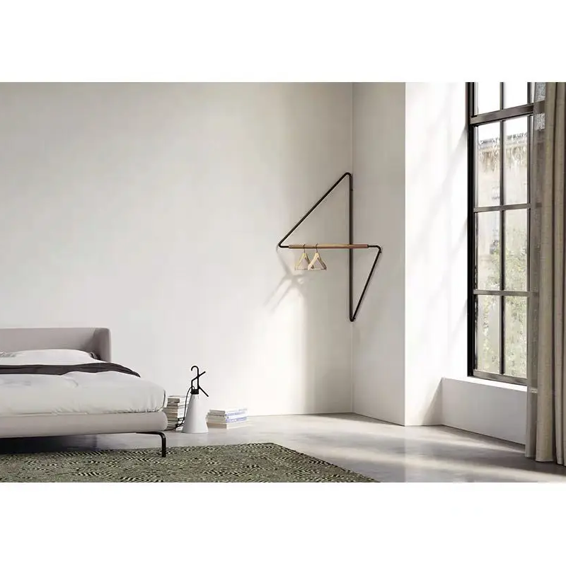NovaRack – Stylish Corner Hanger with Minimalist Design in Wood and Metal