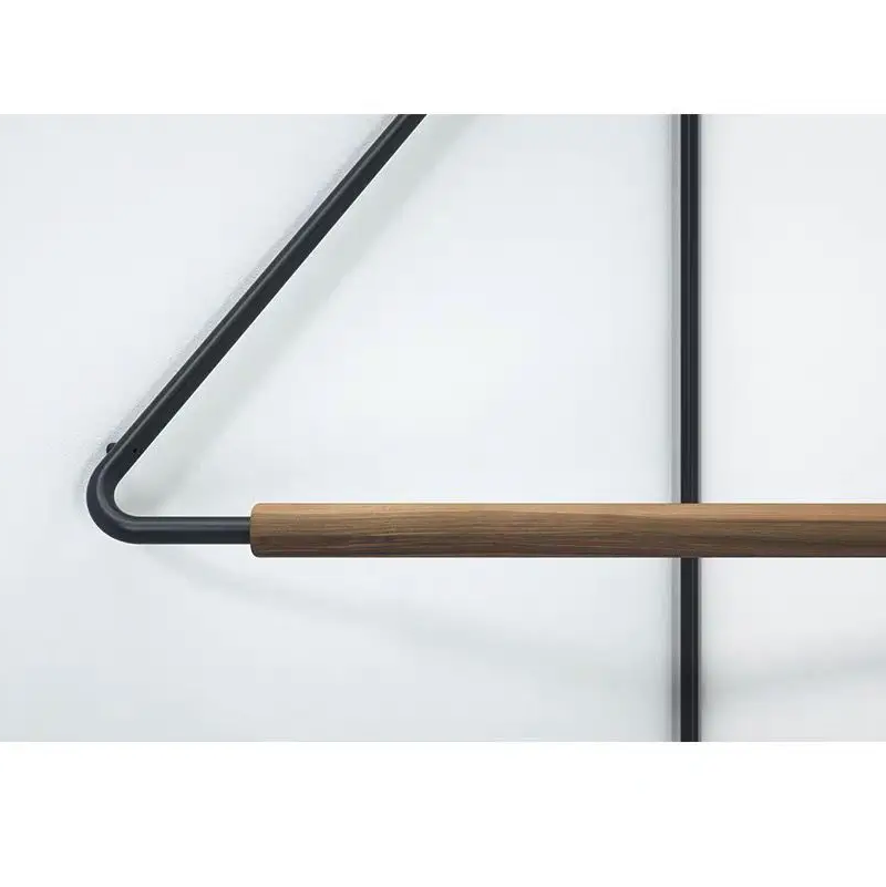 NovaRack – Stylish Corner Hanger with Minimalist Design in Wood and Metal