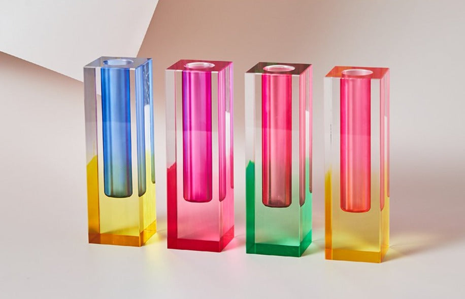 LumiForm – Prisma Acryl Vaas & Organizer met Modern Design