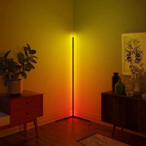 NeoGlow – Futuristic RGB LED Floor Lamp with 16 Million Colors, App and Remote Control