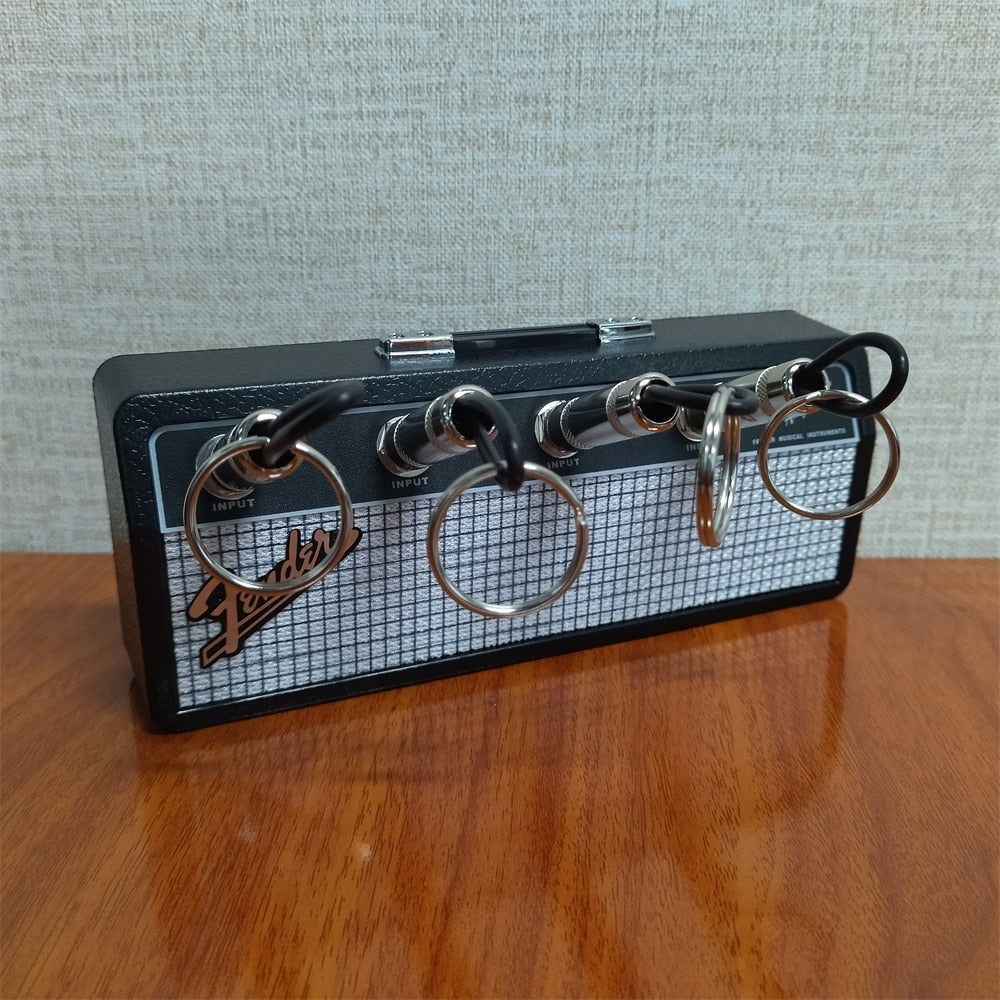 RockKey – Functional Guitar Amplifier Key Holder with Musical Flair