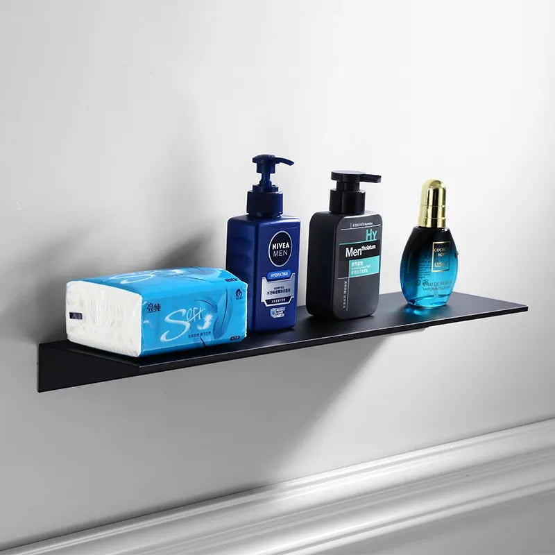 Elevare – Brushed Aluminum Storage Shelf with Modern & Minimalist Design