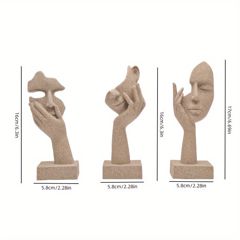 ArteMystique – Abstract Mask Figurines Set for an Artistic & Stylish Interior