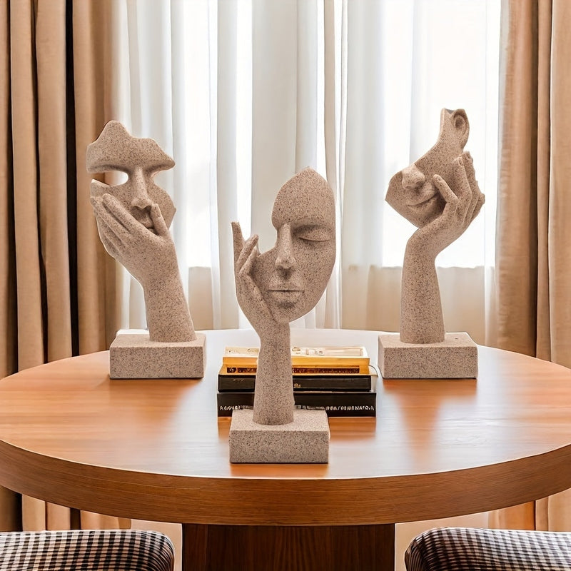 ArteMystique – Abstract Mask Figurines Set for an Artistic & Stylish Interior