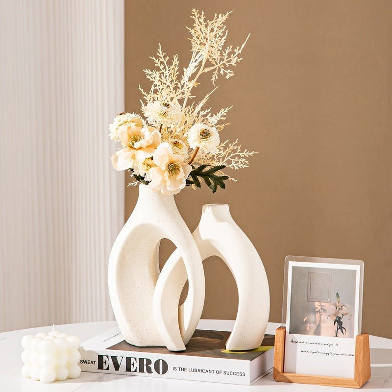 FormaVase – Luxe Geometric Vases Set for Modern Flower Arrangements