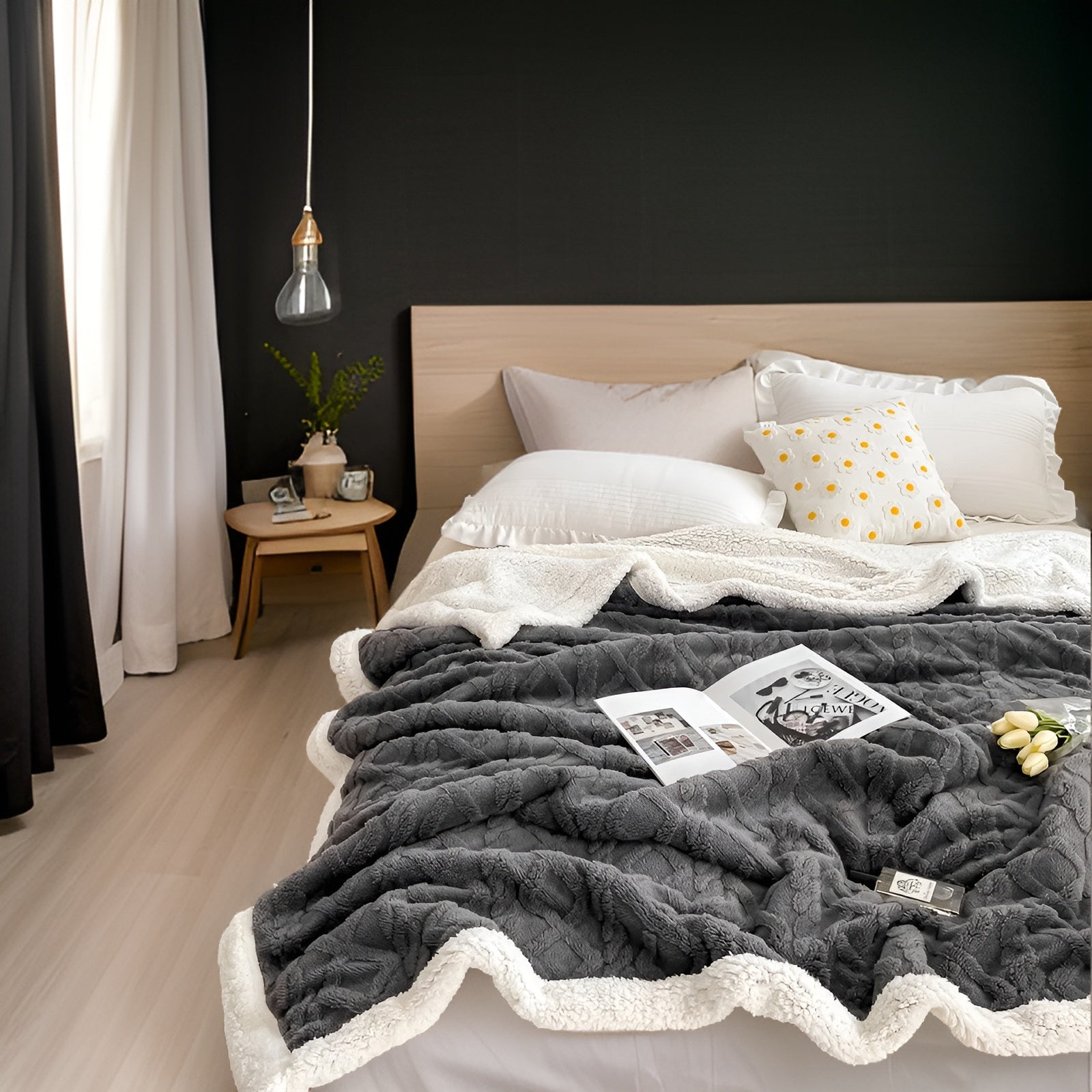 WarmHaven – Luxe Tweezijdige Fleecedeken voor Ultiem Wintercomfort