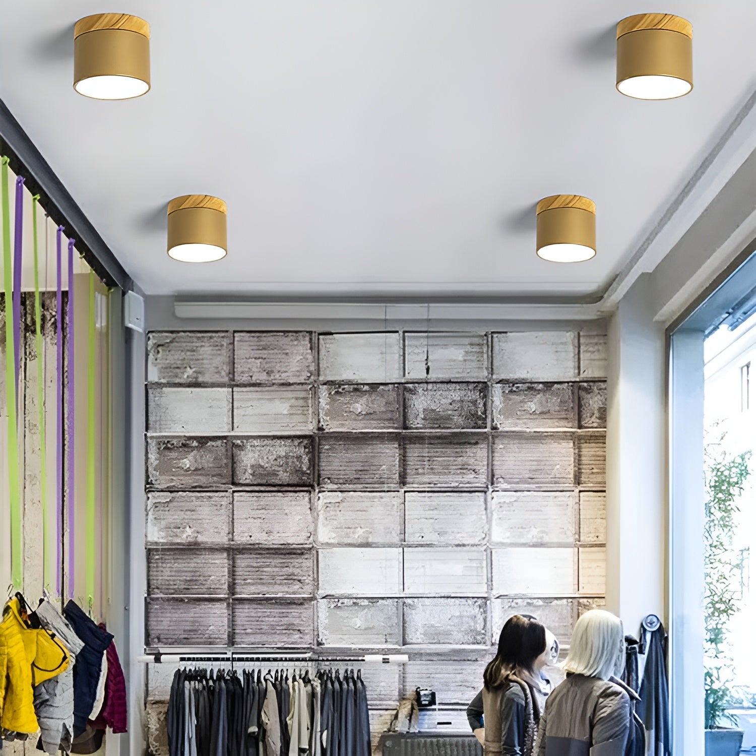 PastelCharm – Minimalistische Zylinderplafondlamp met Warm Lichtaccent