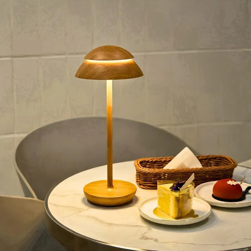 LumiVita – Luxe Wireless Table Lamp with Atmospheric Lighting