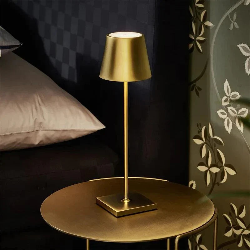 LumiFlex – Luxe Wireless Table Lamp with Adjustable Lighting