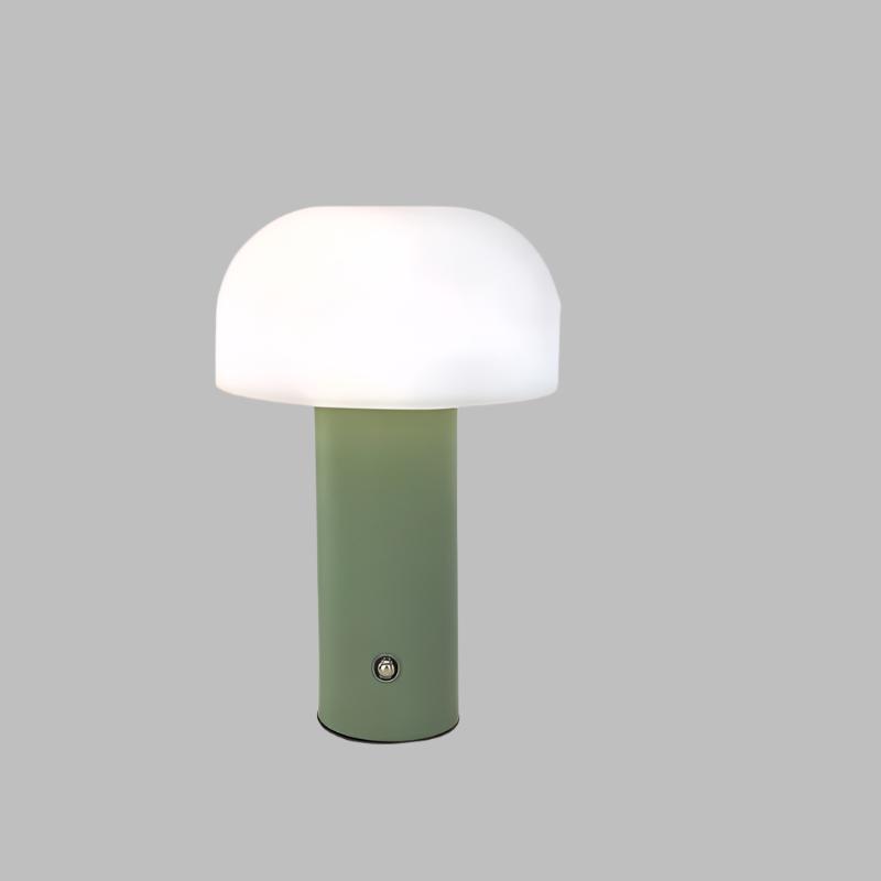 EuroGlow – Table Lamp with Elegant Mushroom Design and Dimmable Function