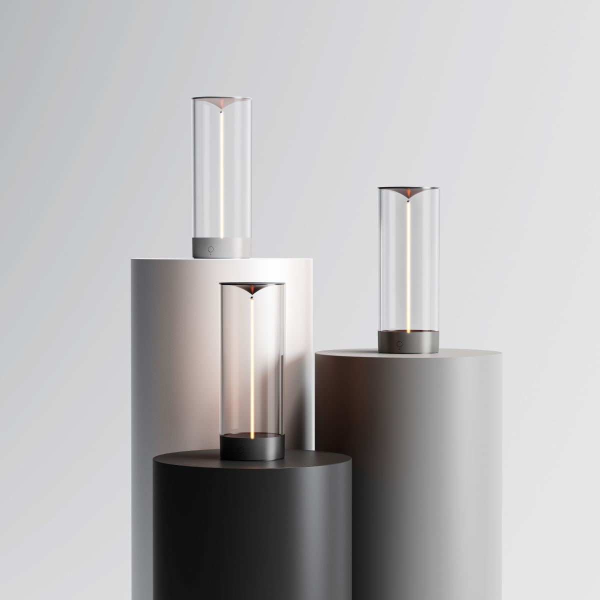 LumiRay – Modern Table Lamp with Enchanting Cylindrical Light Design