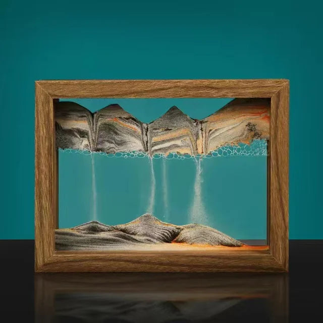 ZenFlow – Luxury Rotating Sand Decoration for a Calming Interior