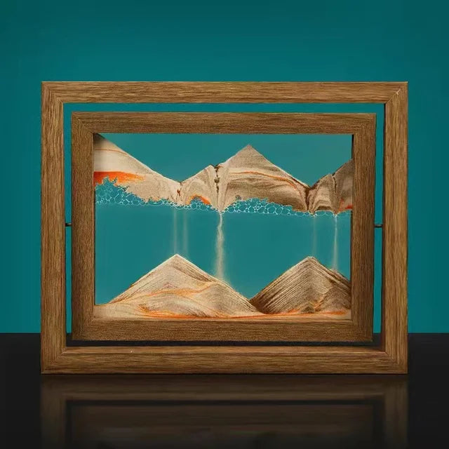 ZenFlow – Luxury Rotating Sand Decoration for a Calming Interior