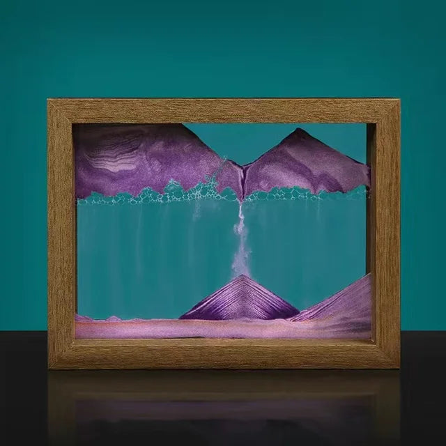 ZenFlow – Luxury Rotating Sand Decoration for a Calming Interior