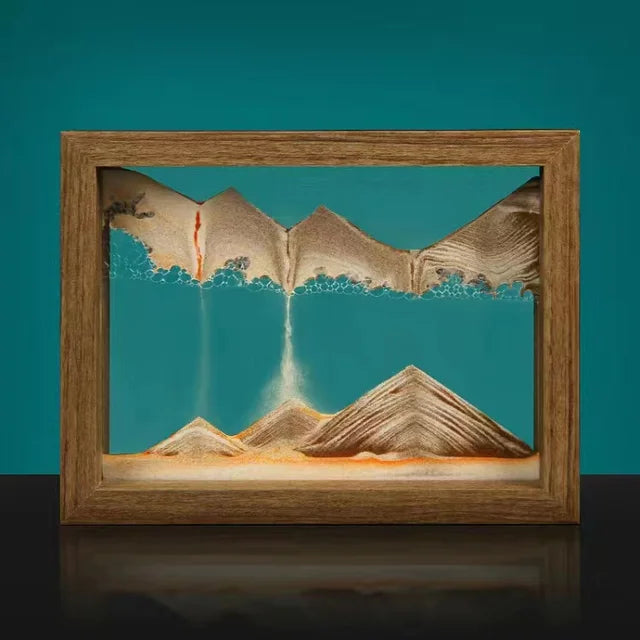 ZenFlow – Luxury Rotating Sand Decoration for a Calming Interior